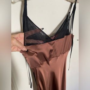 Helmut Lang Satin Dress